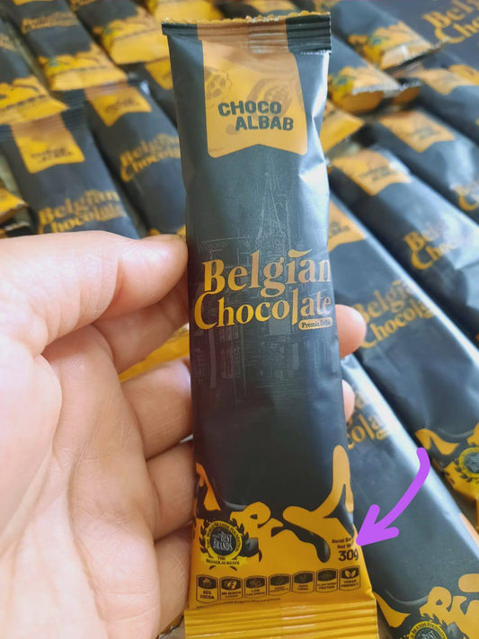ChocoAlbab - Belgian Chocolate Premix Drink (30gm/20sachets/pkt)