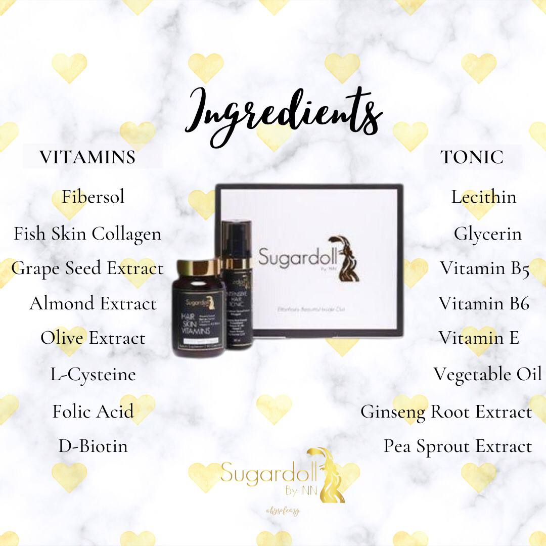 Sugardoll - Basic Set (Vitamin + Hair Tonic)